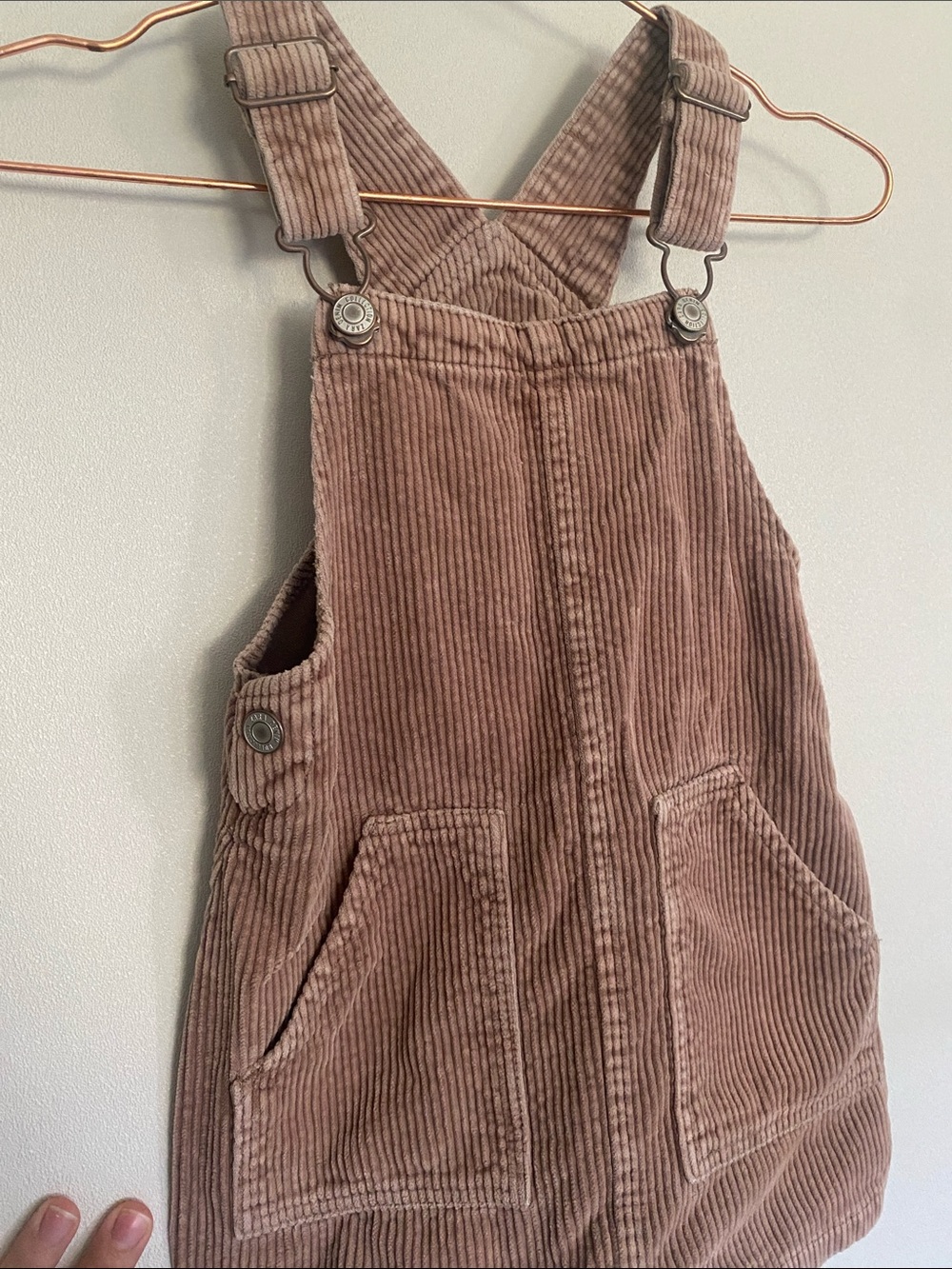 Zara Dusty lightbrown Corduroy Overalls